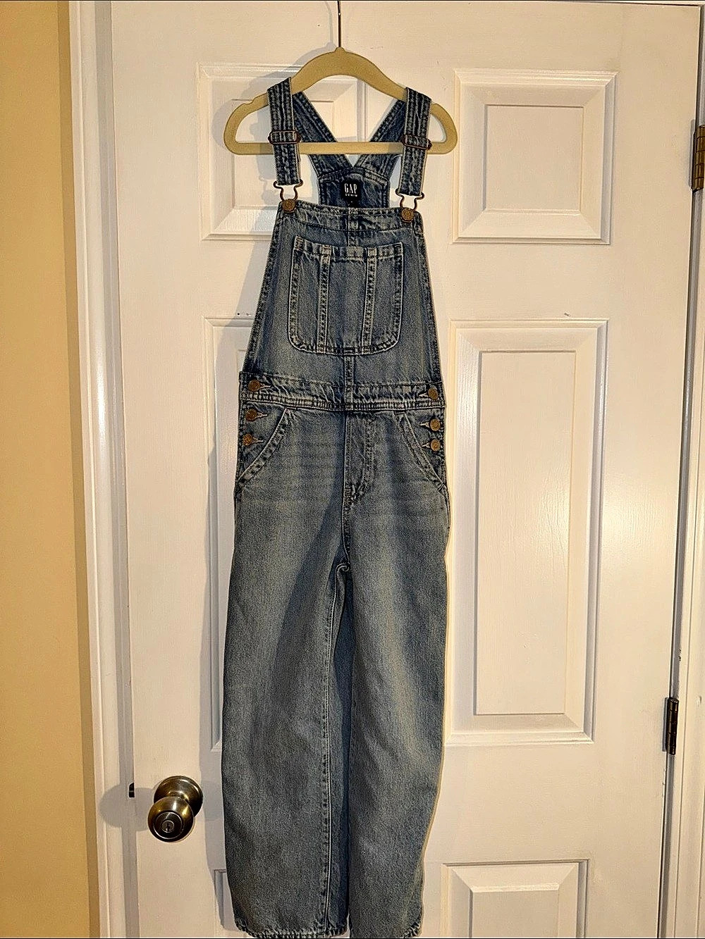 Gap Denim Overalls in Blue Size 8/M